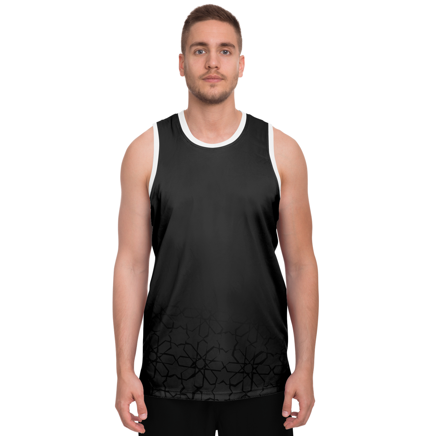 Basketball Jersey Zellij (Black)