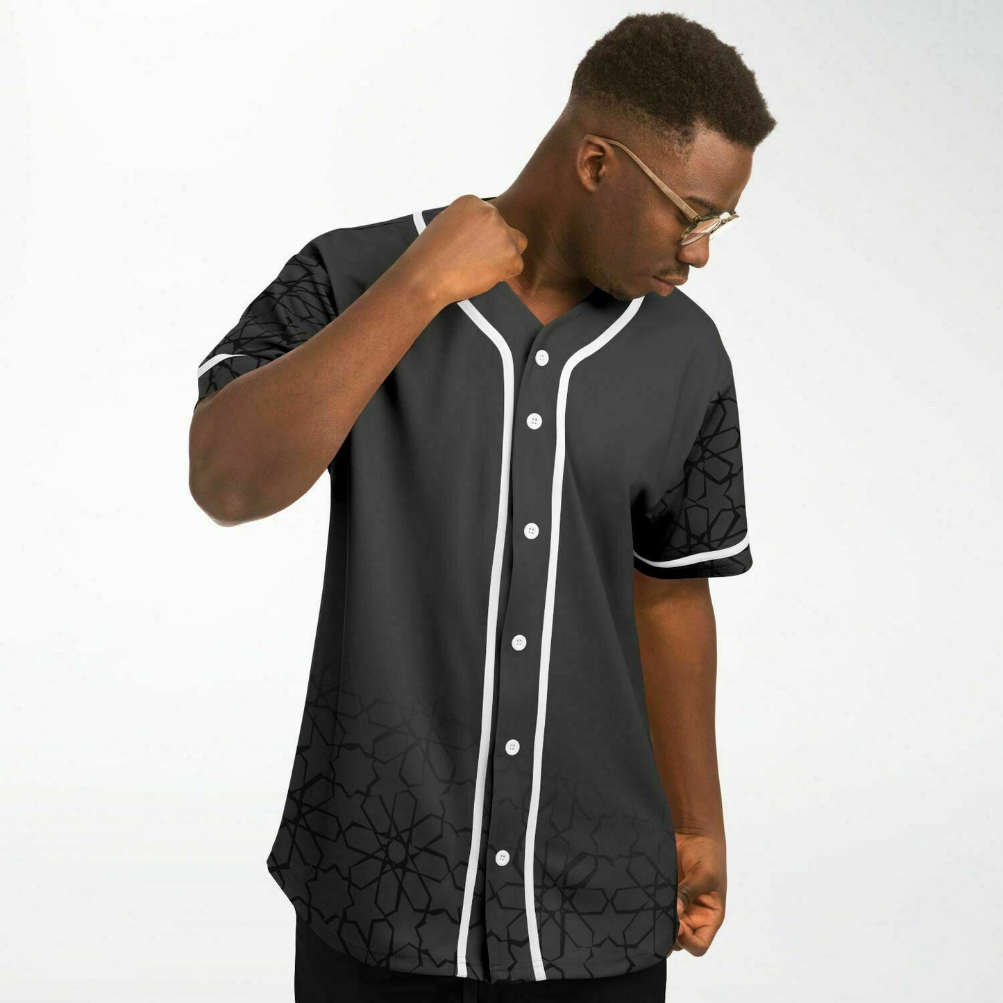 Baseball Jersey Zellij (Black)