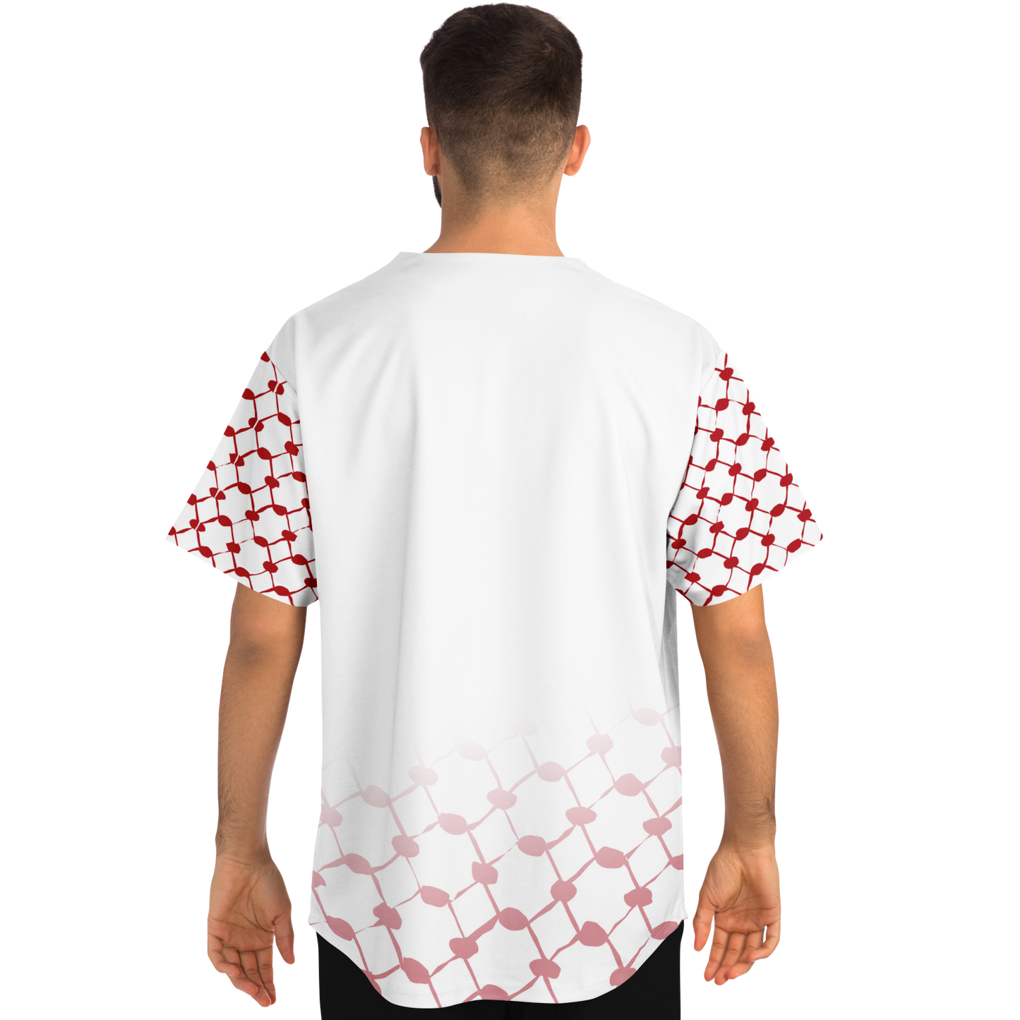 Baseball Jersey Keffieh (Red)