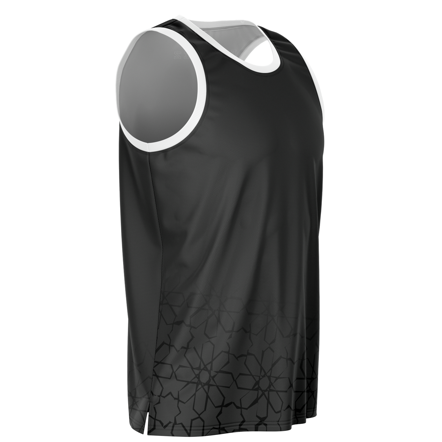 Basketball Jersey Zellij (Black)