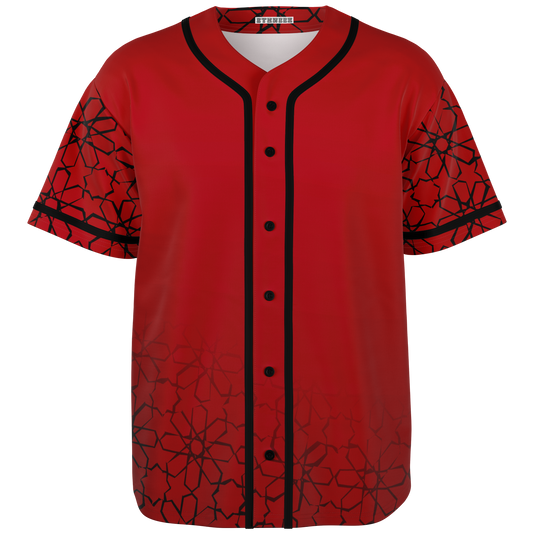 Baseball Jersey Zellij (Red)