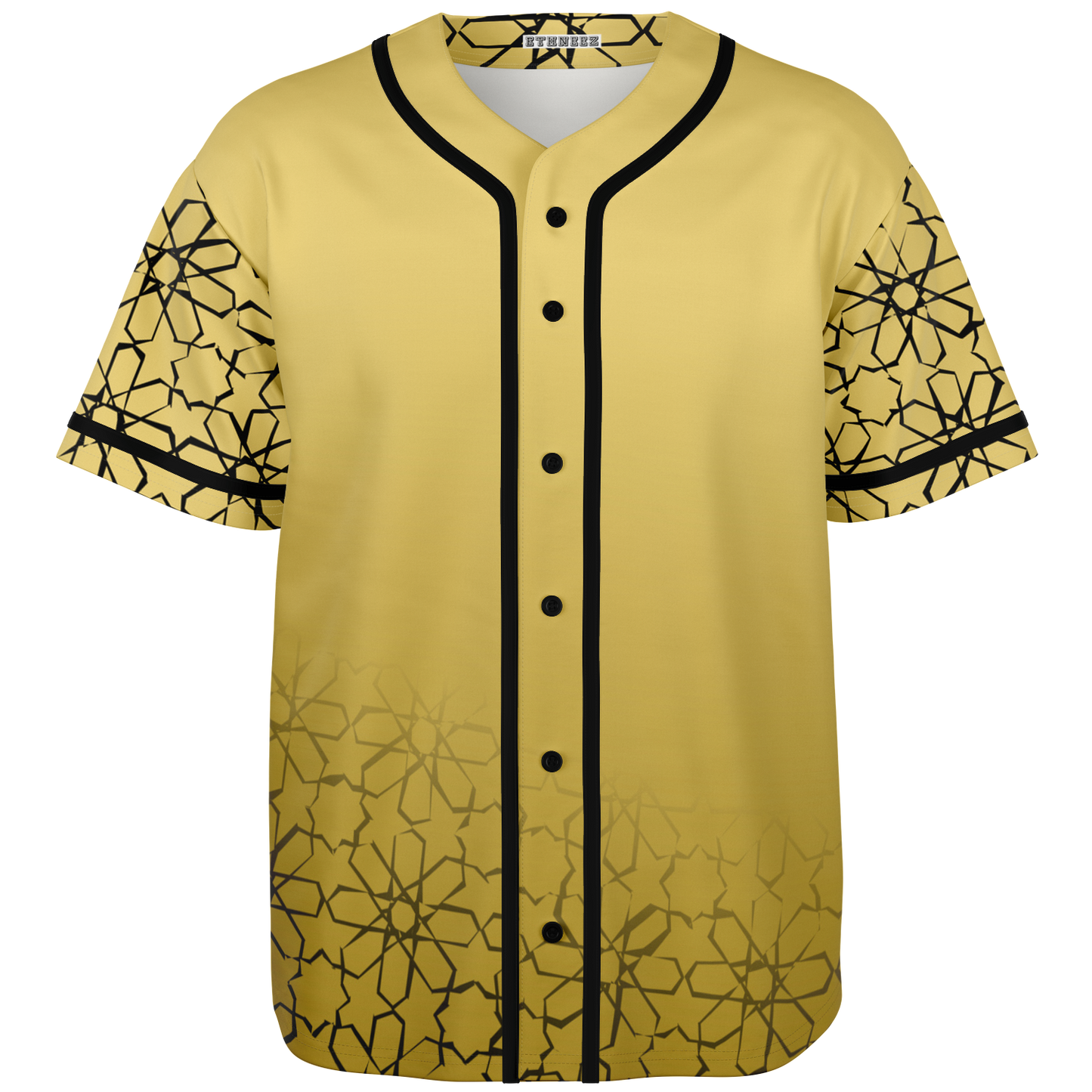 Baseball Jersey Zellij (Gold)