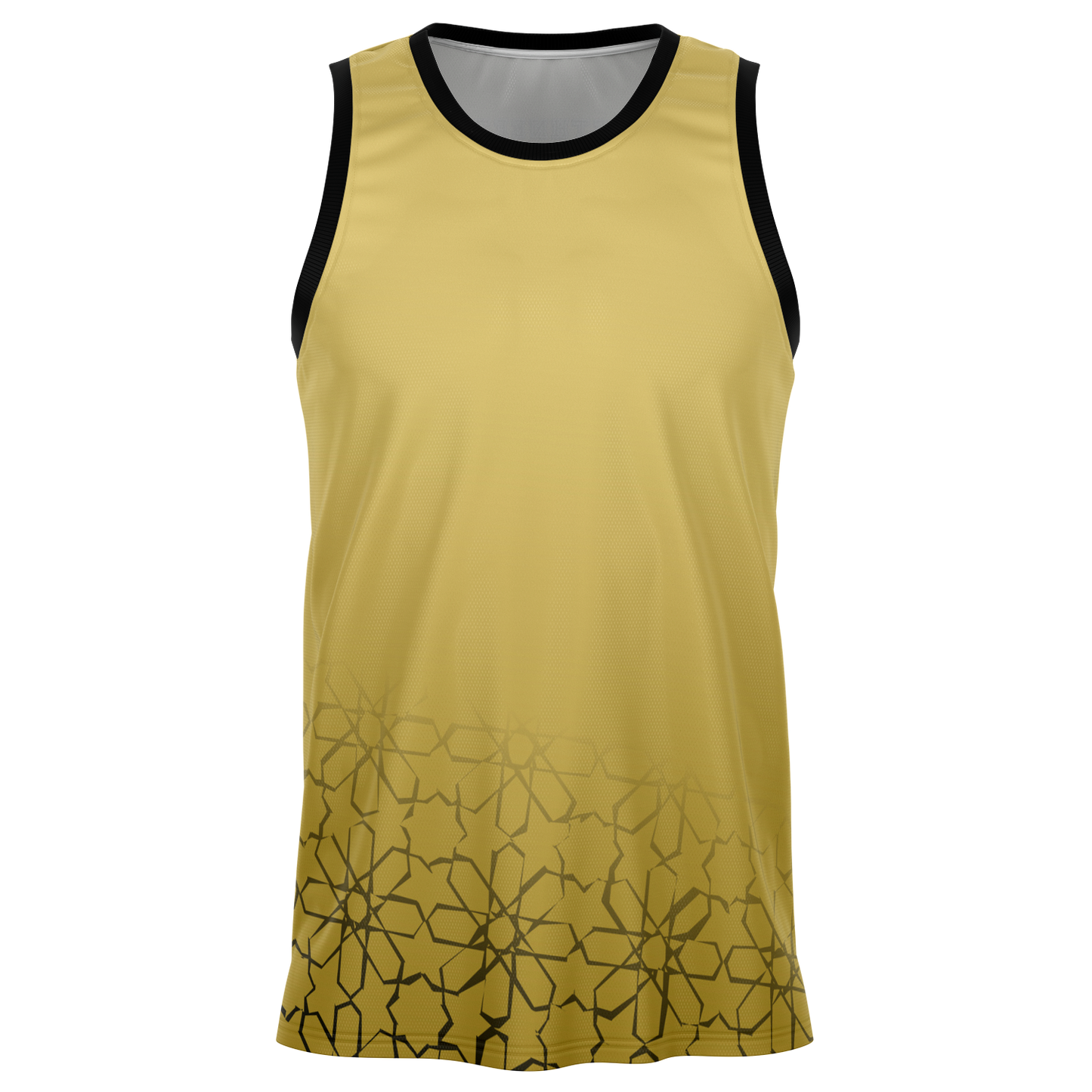 Basketball Jersey Zellij (Gold)