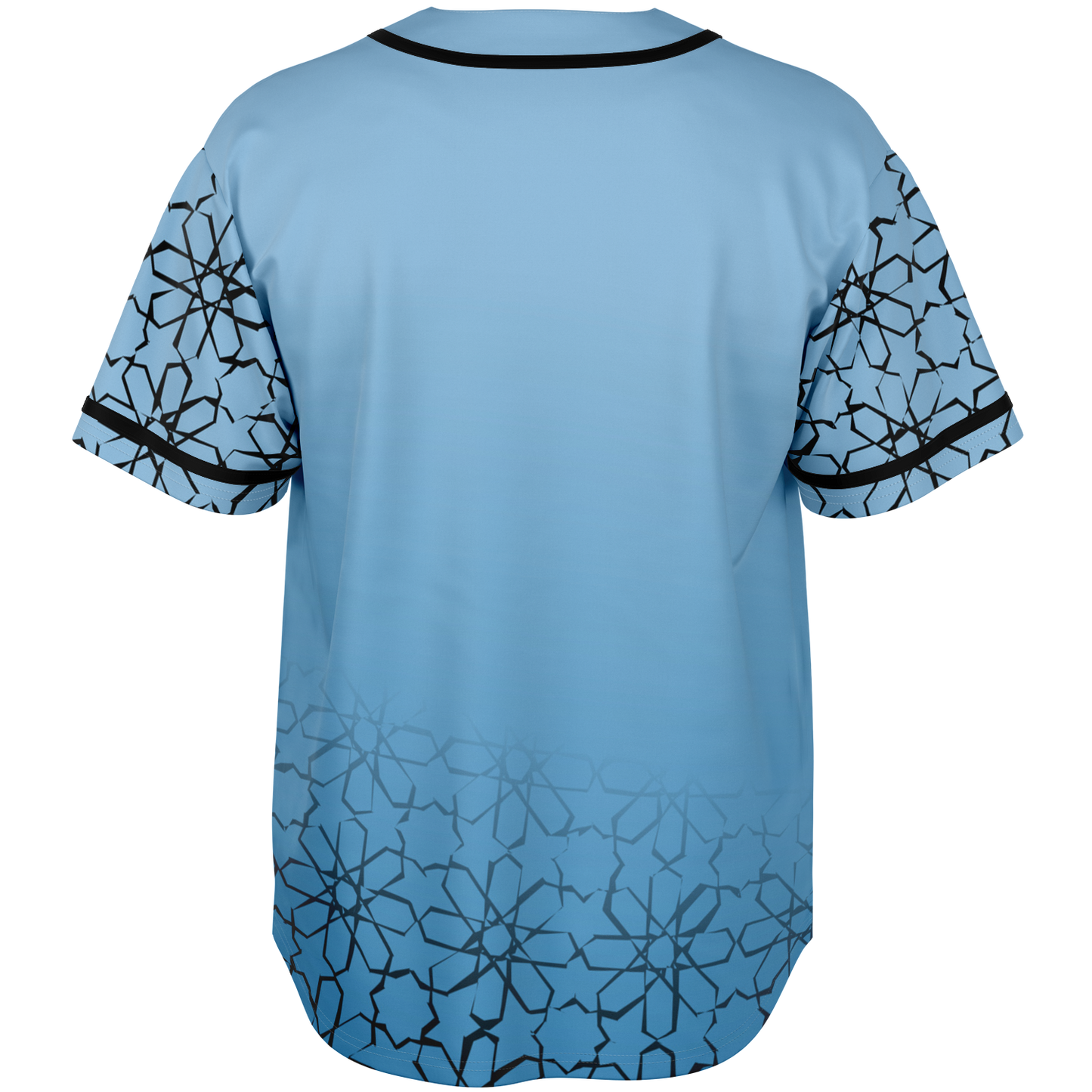 Baseball Jersey Zellij (Cyan)