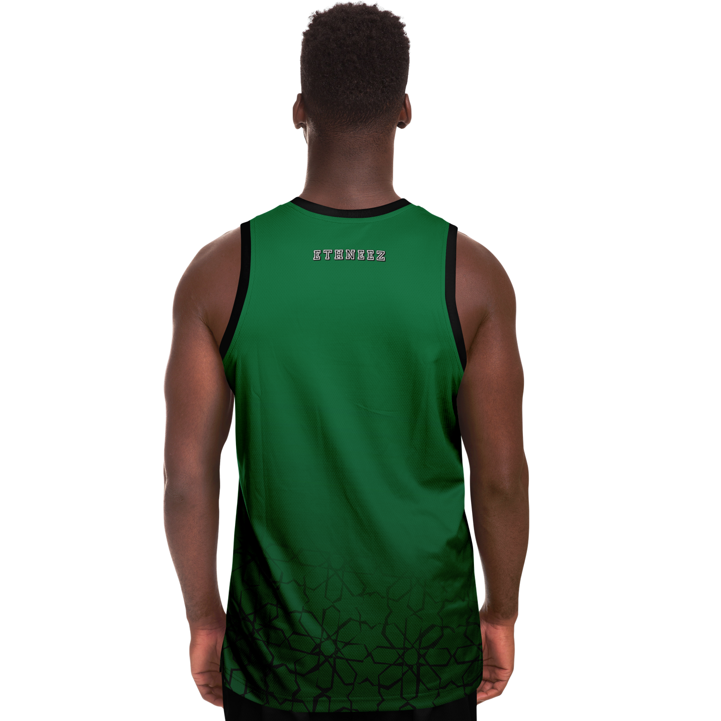 Basketball Jersey Zellij (Green)