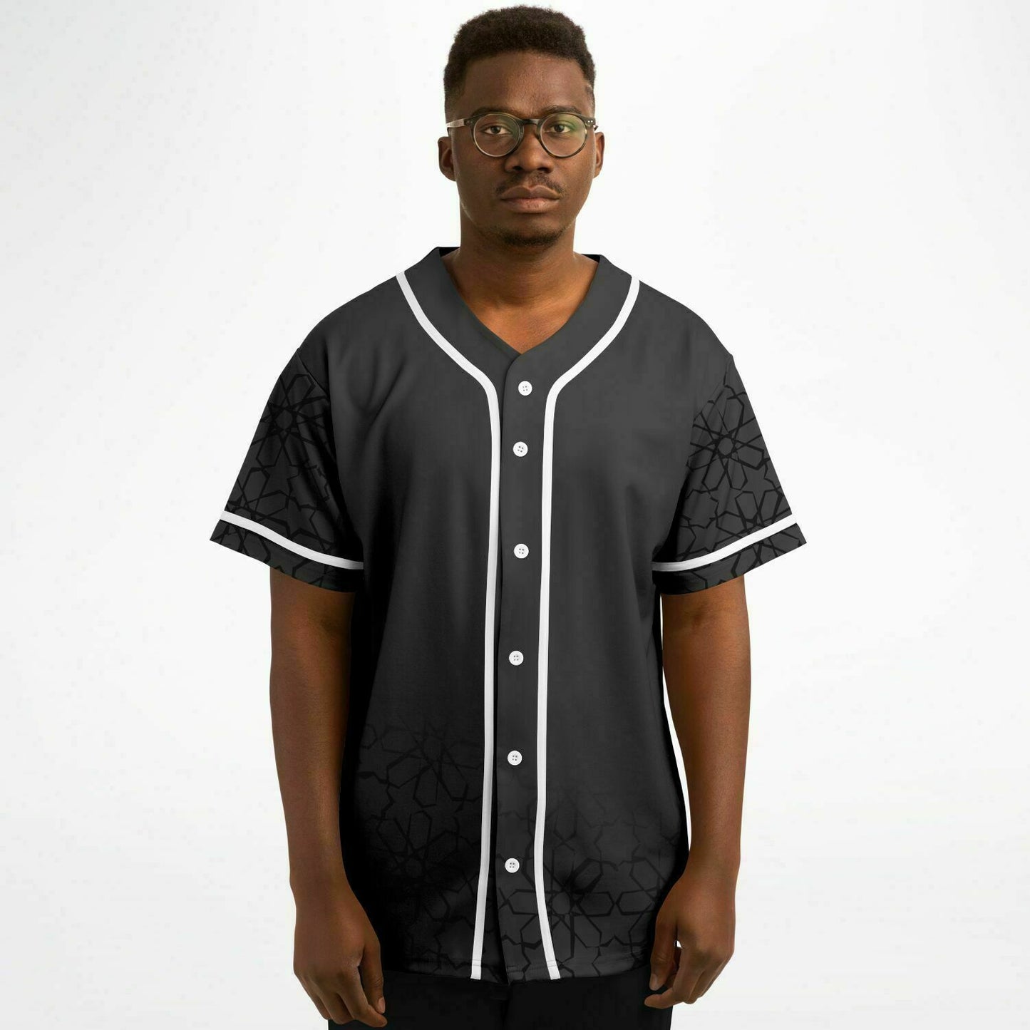 Baseball Jersey Zellij (Black)