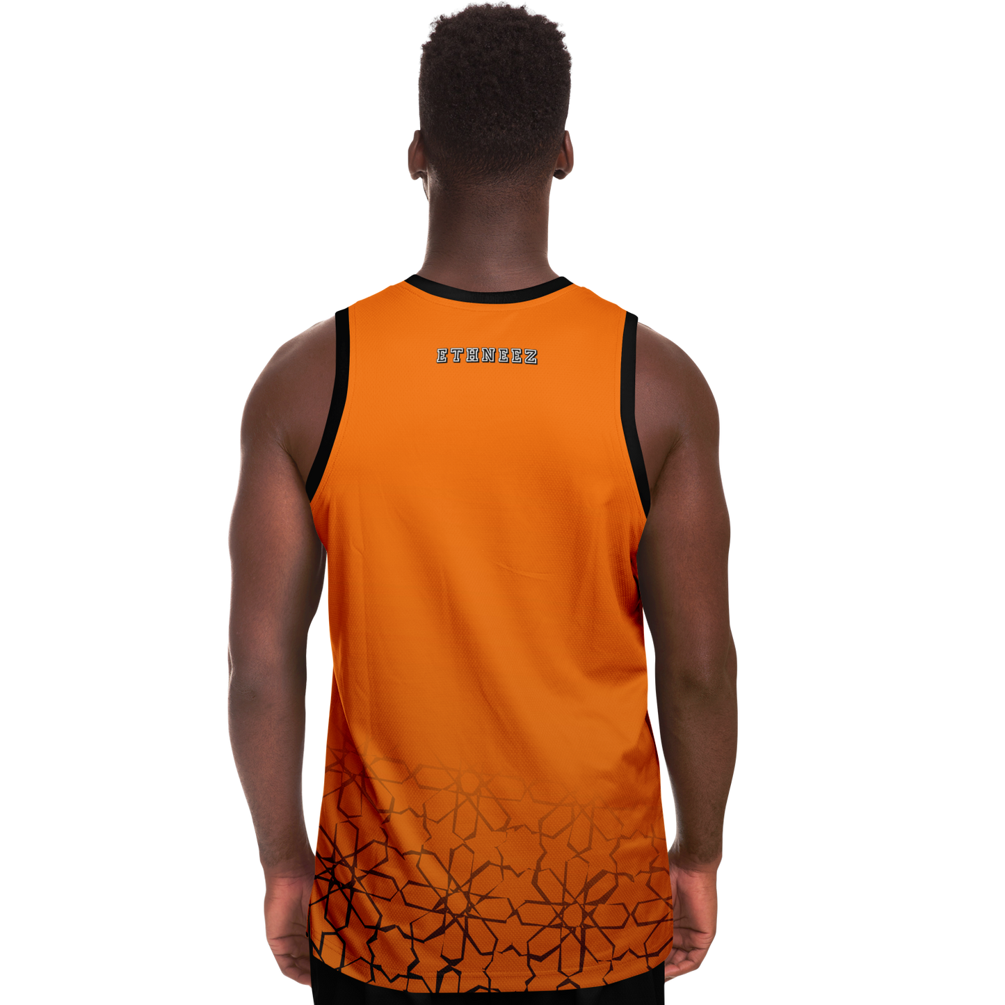 Basketball Jersey Zellij (Orange)