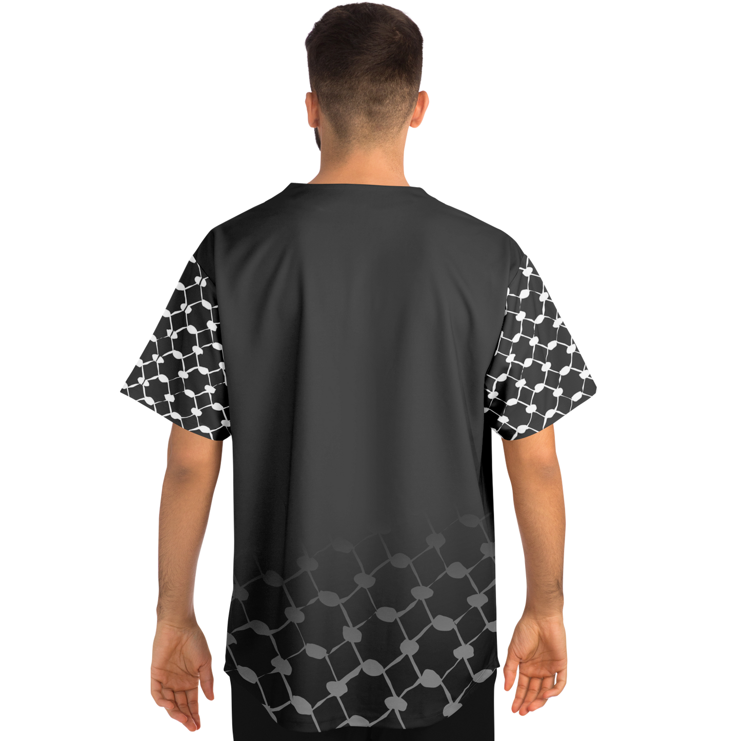 Baseball Jersey Keffieh (Black)