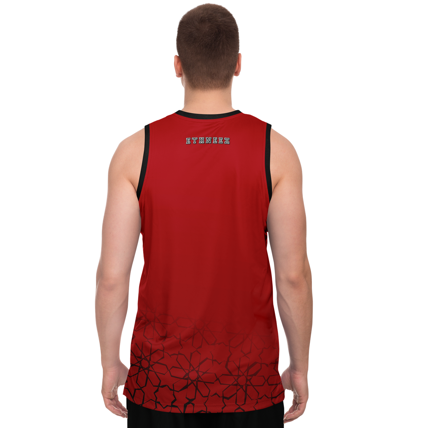 Basketball Jersey Zellij (Red)