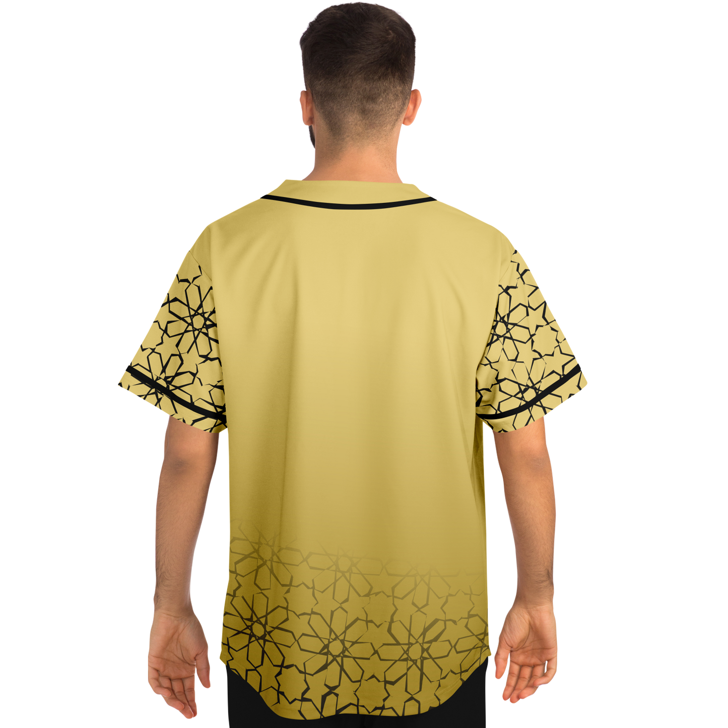 Baseball Jersey Zellij (Gold)