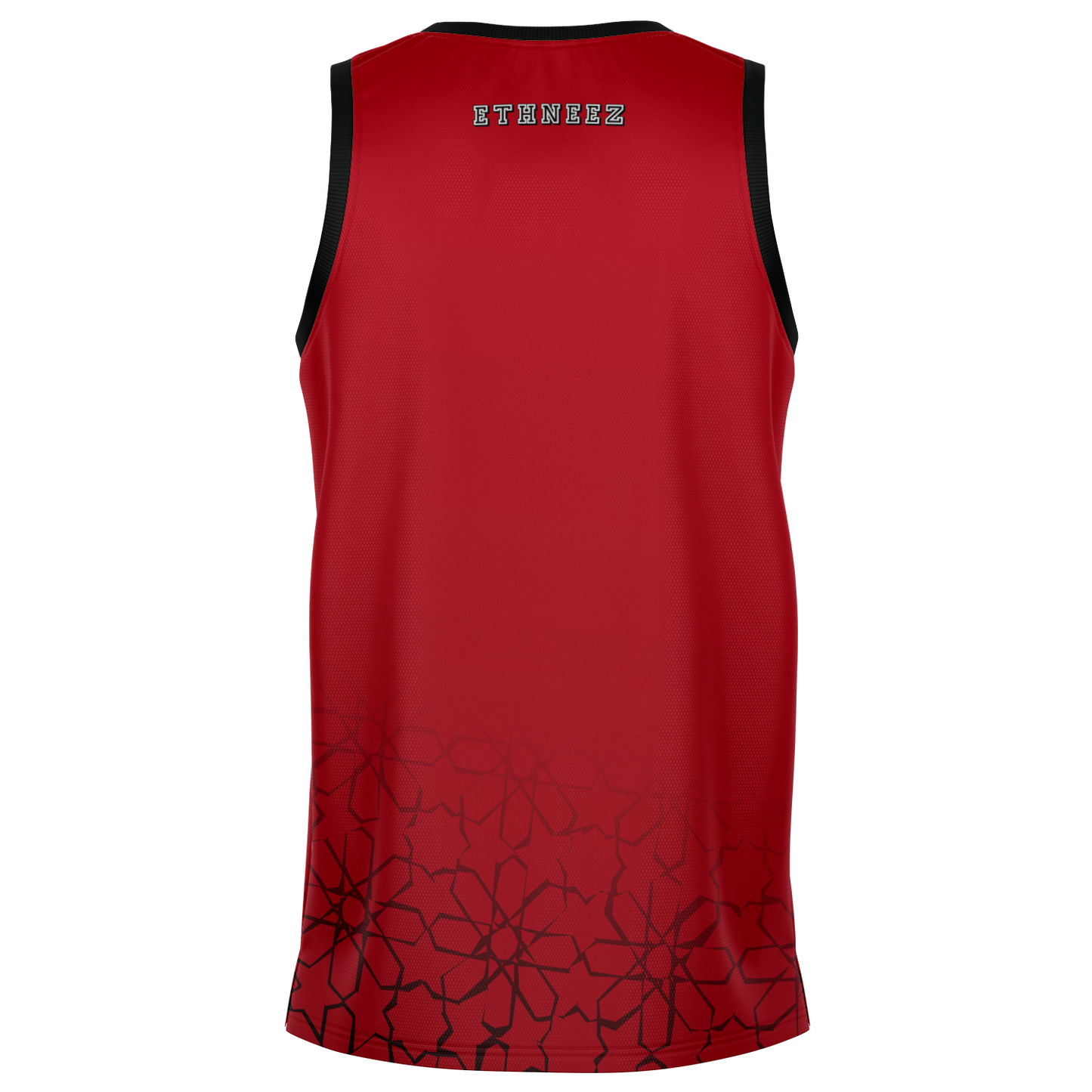 Basketball Jersey Zellij (Red)