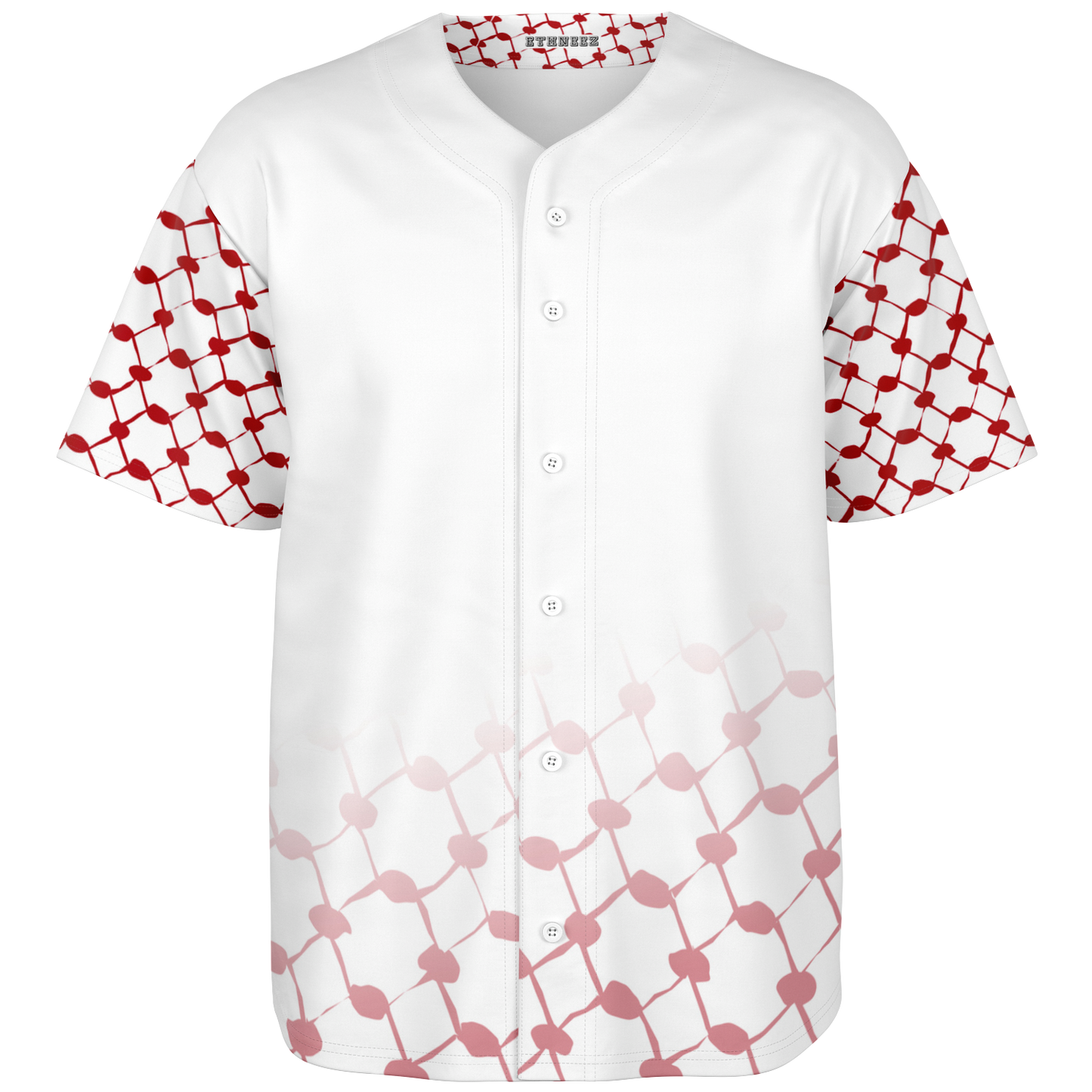 Baseball Jersey Keffieh (Red)