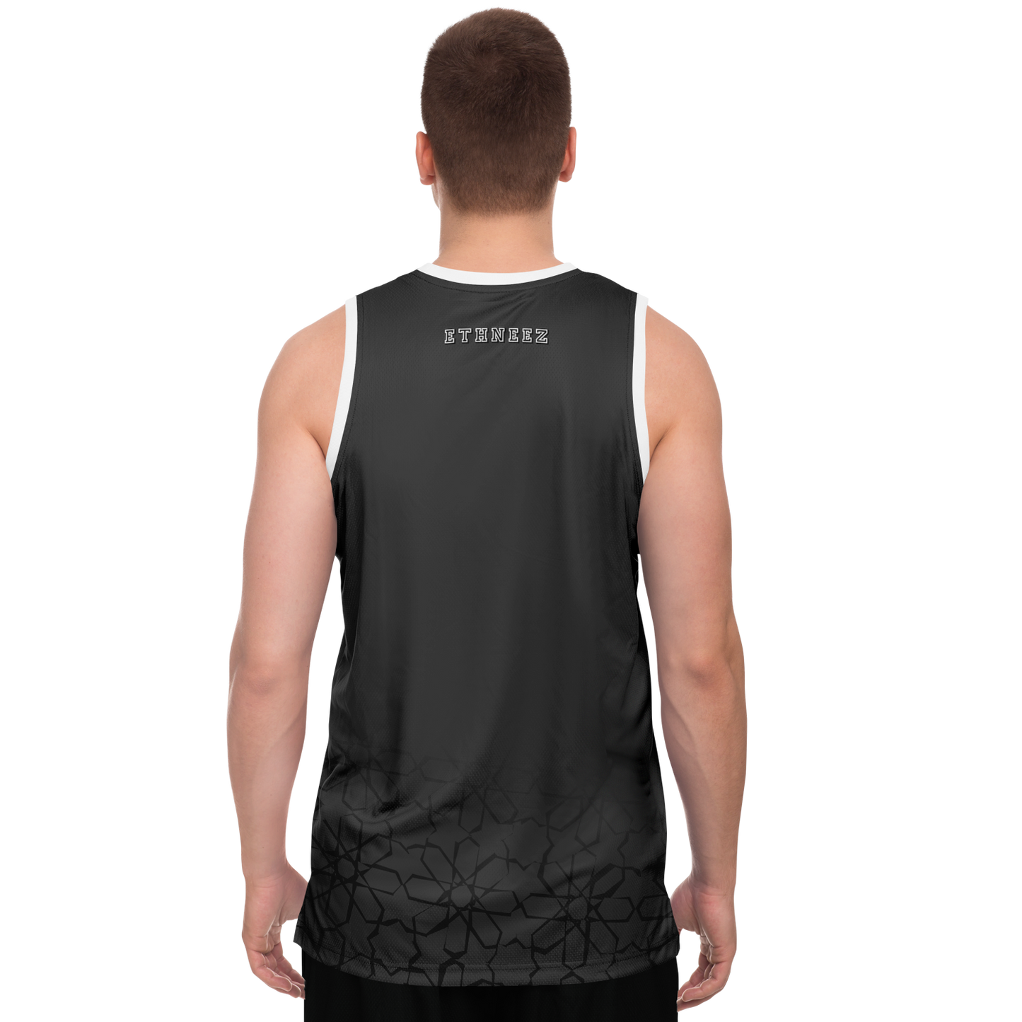 Basketball Jersey Zellij (Black)