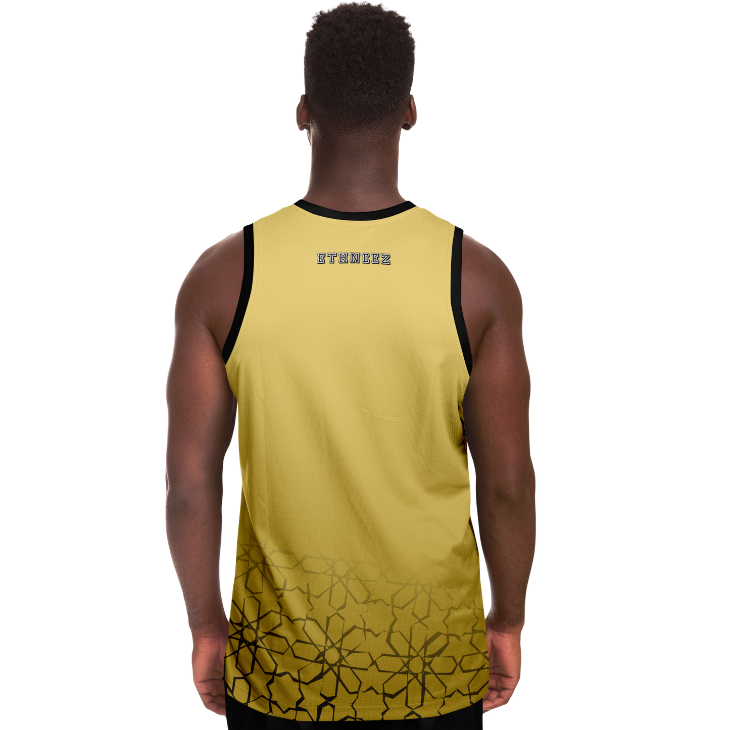 Basketball Jersey Zellij (Gold)