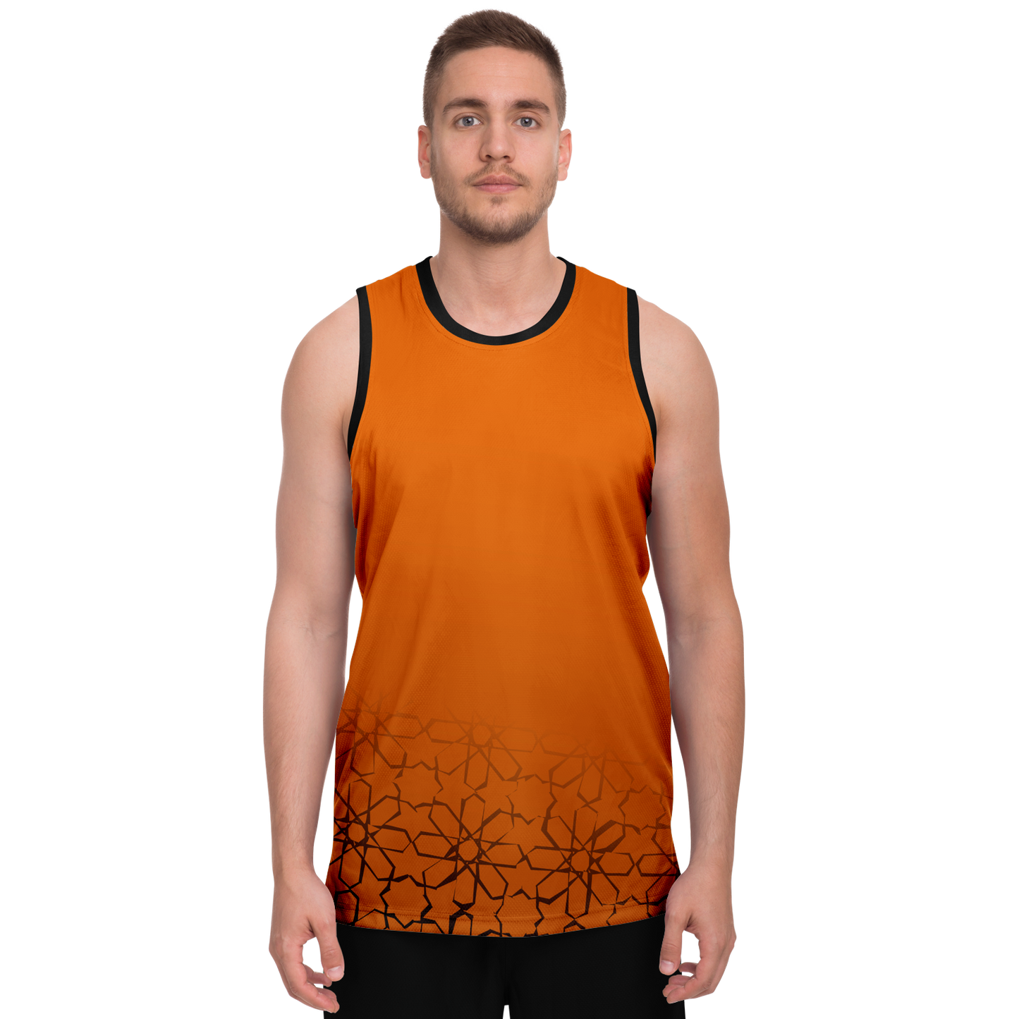 Basketball Jersey Zellij (Orange)