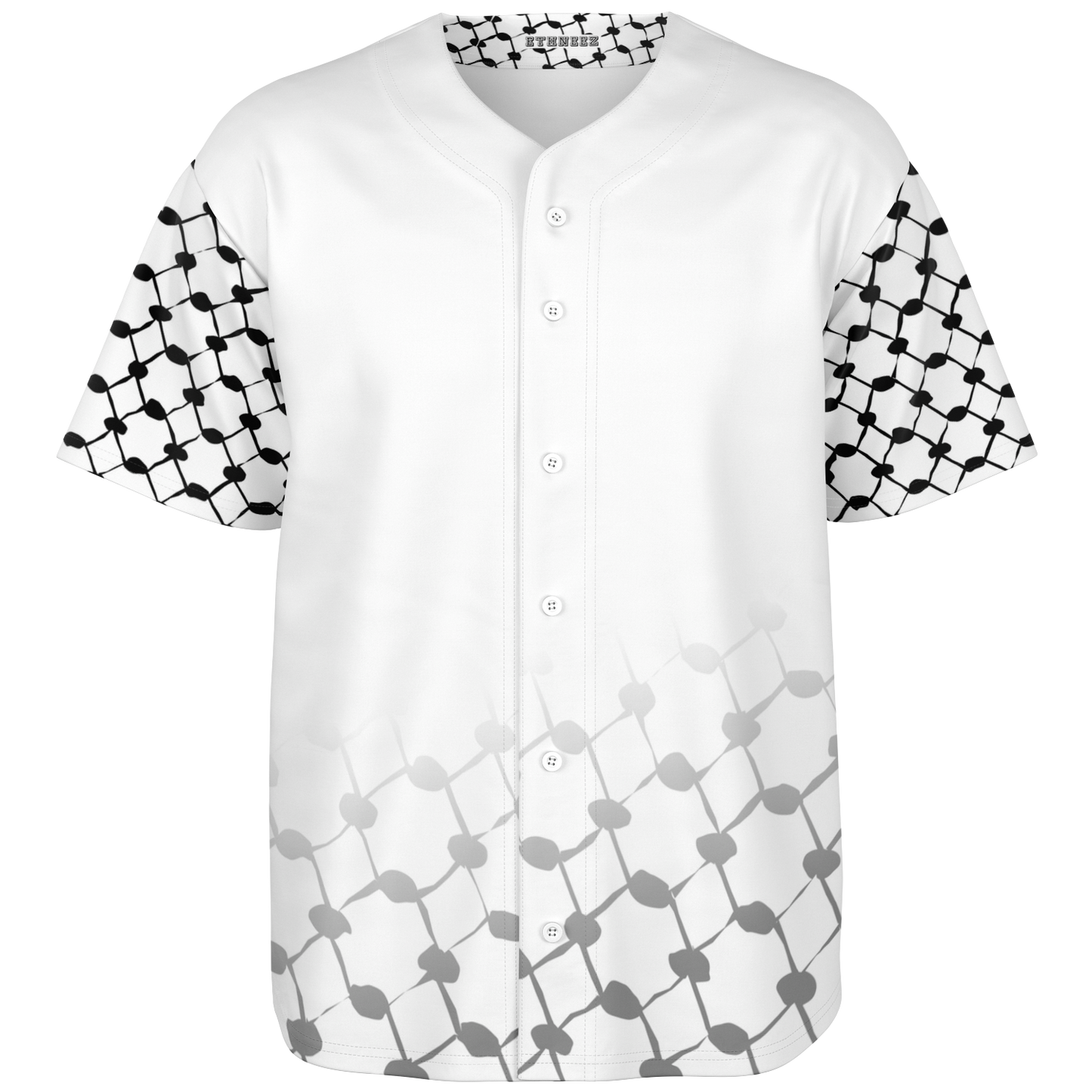 Baseball Jersey Keffieh (White)