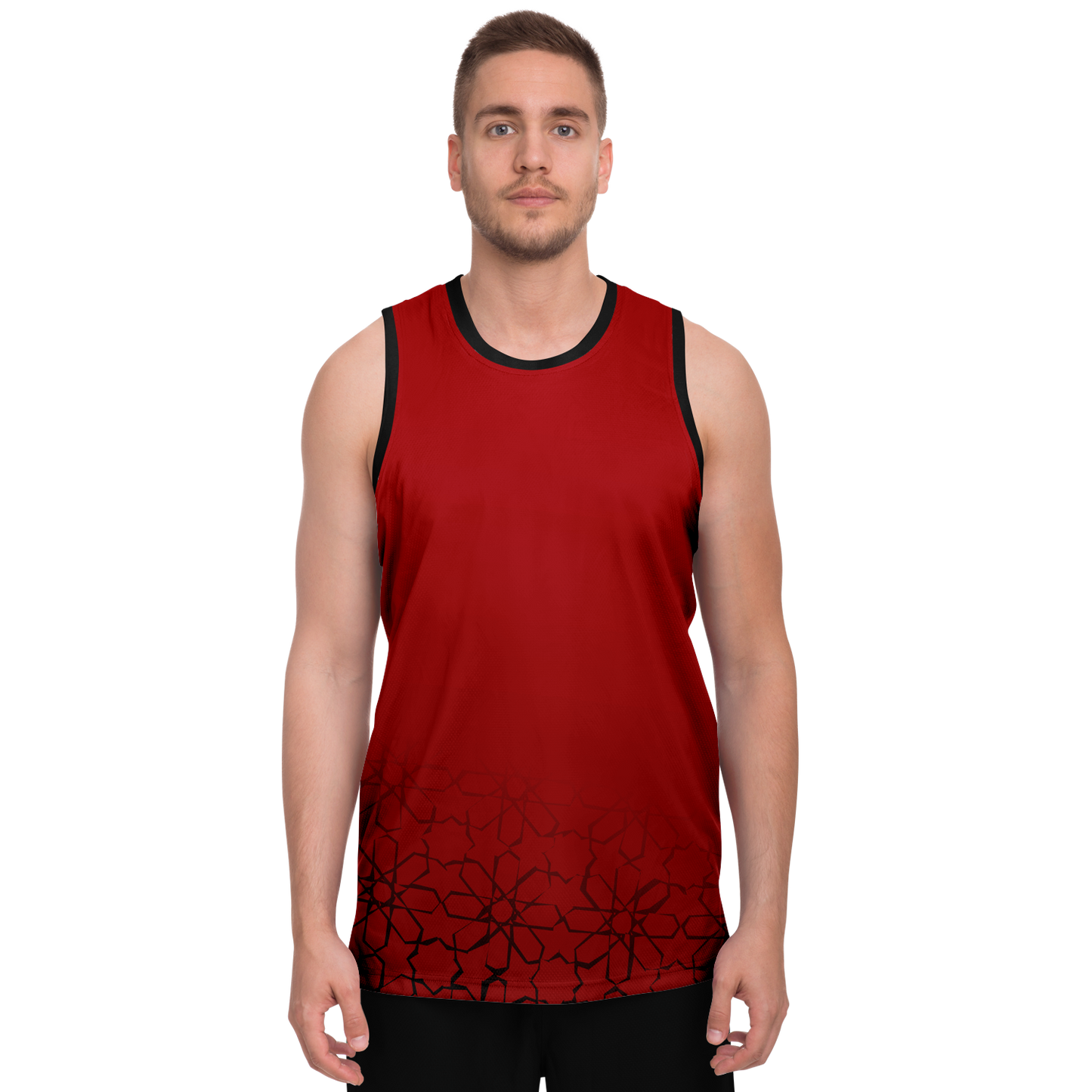 Basketball Jersey Zellij (Red)