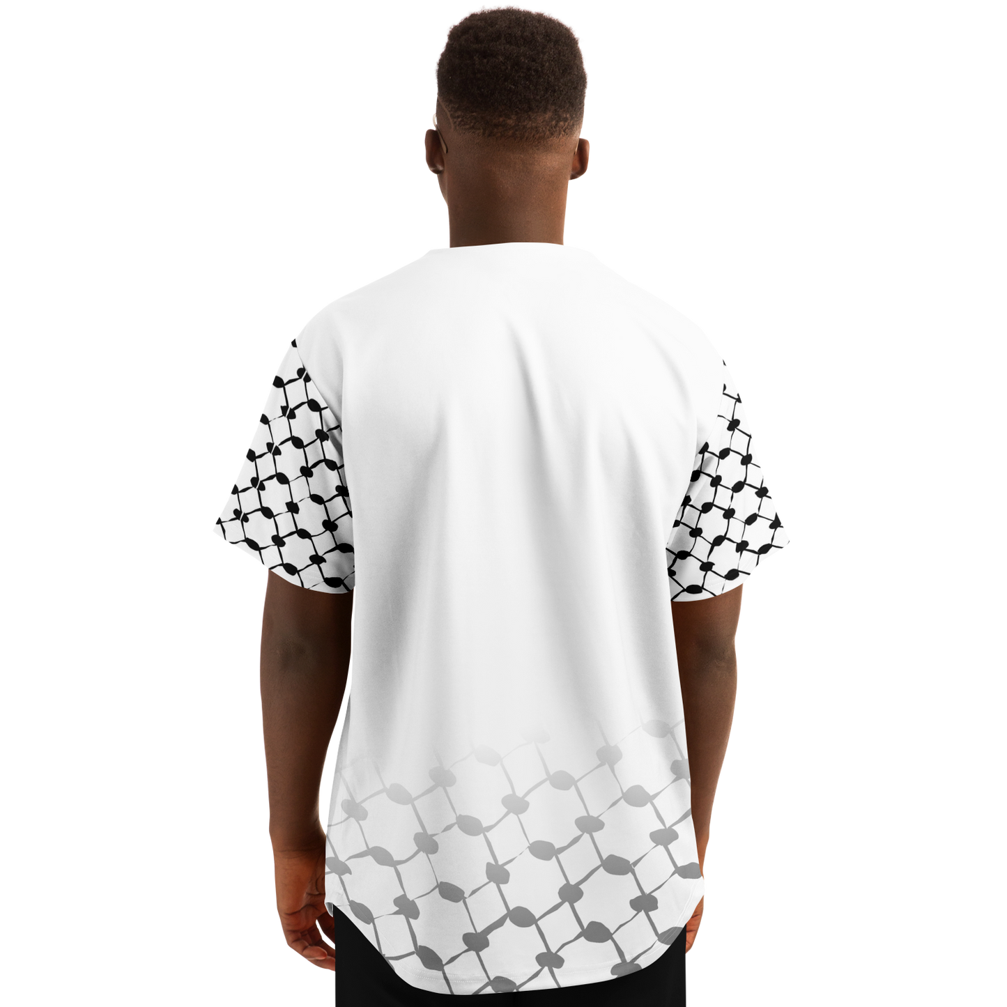 Baseball Jersey Keffieh (White)