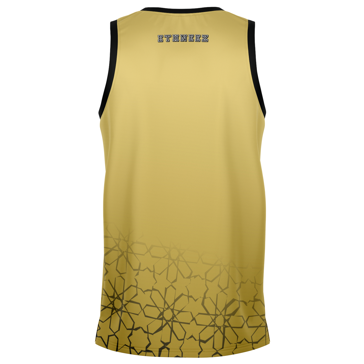 Basketball Jersey Zellij (Gold)