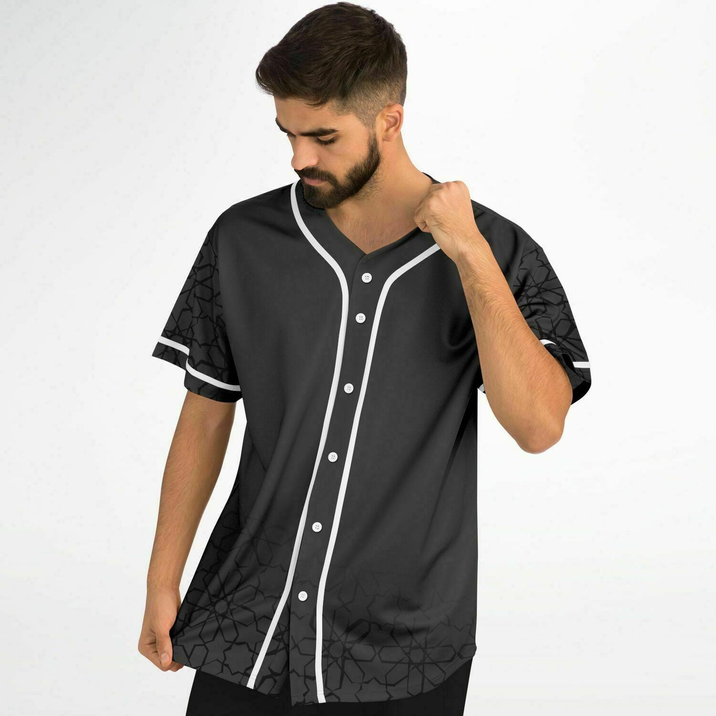 Baseball Jersey Zellij (Black)