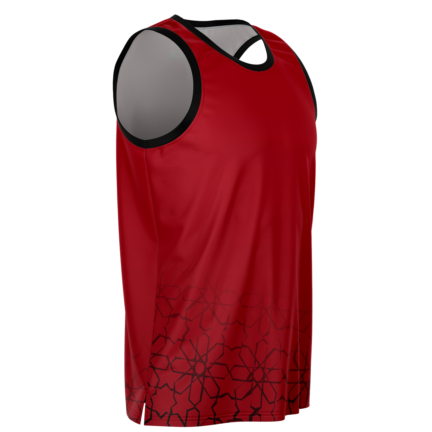 Basketball Jersey Zellij (Red)