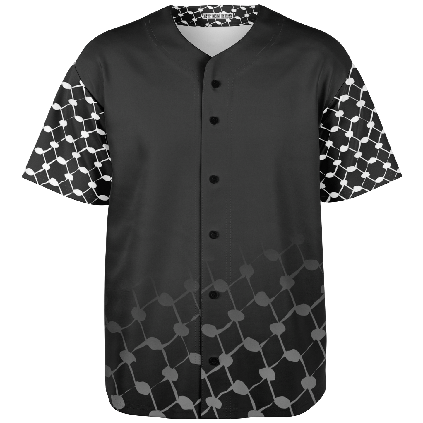 Baseball Jersey Keffieh (Black)