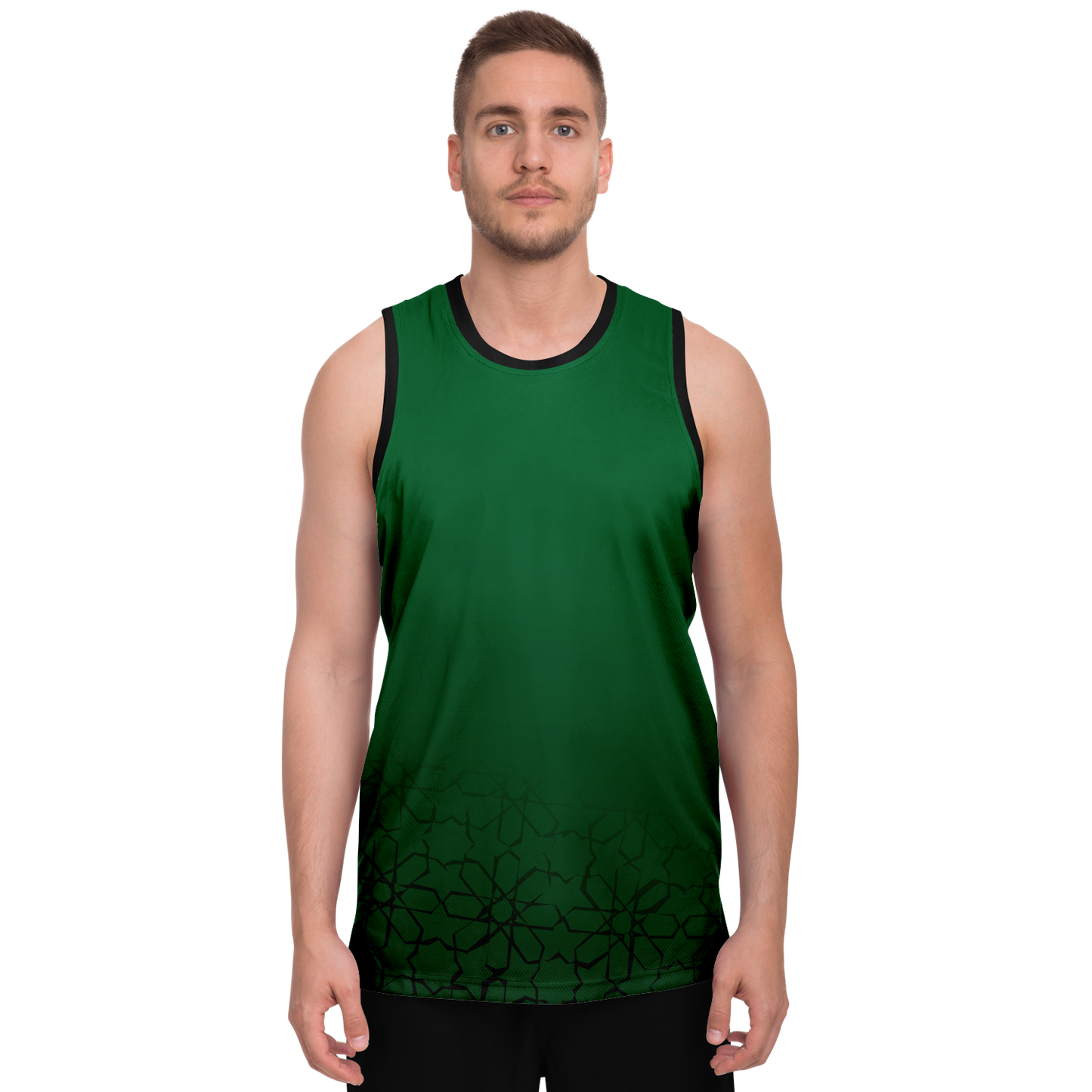 Basketball Jersey Zellij (Green)