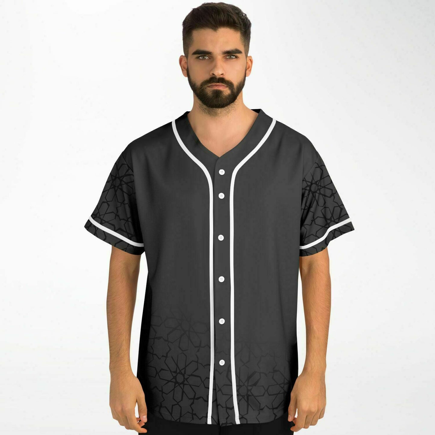 Baseball Jersey Zellij (Black)