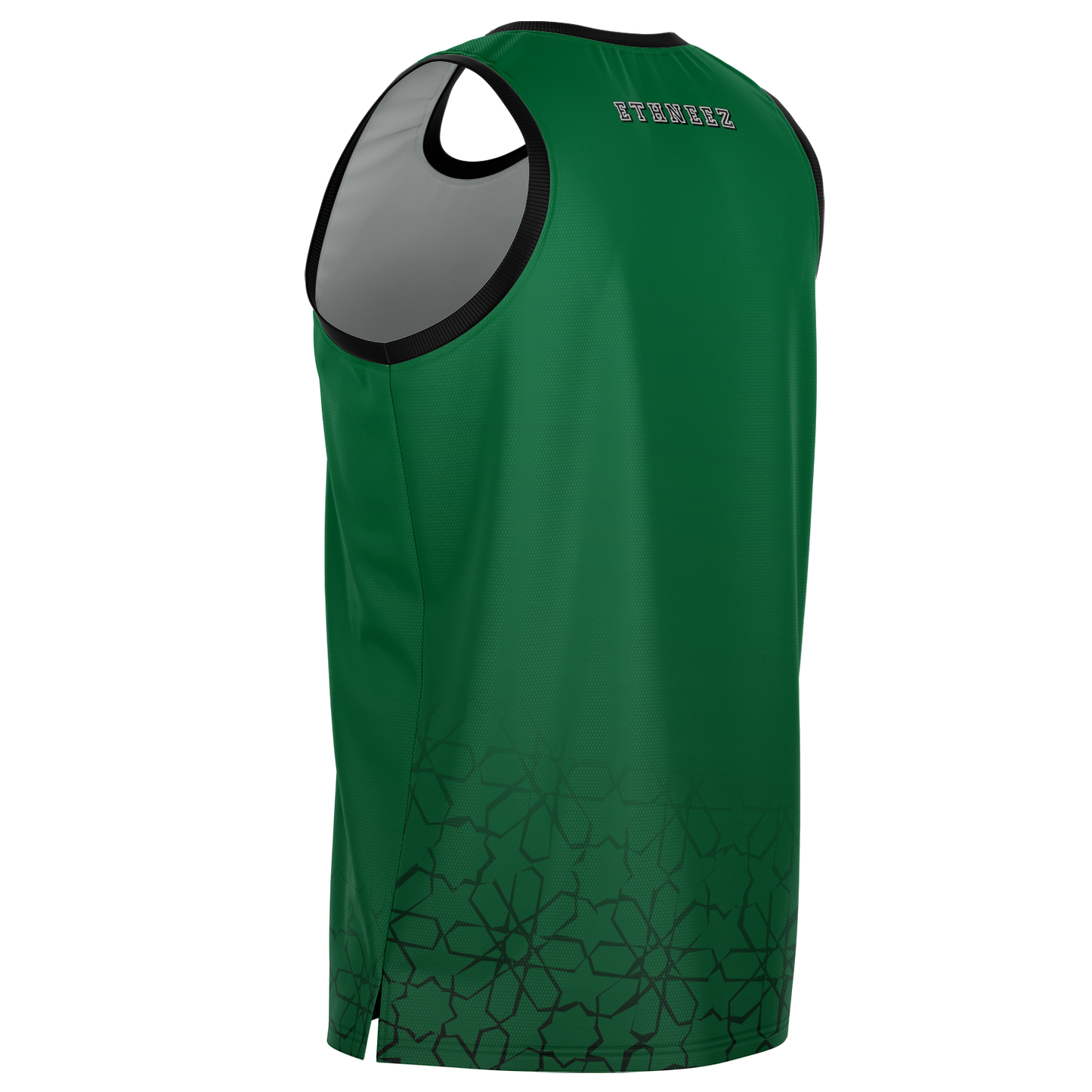 Basketball Jersey Zellij (Green)