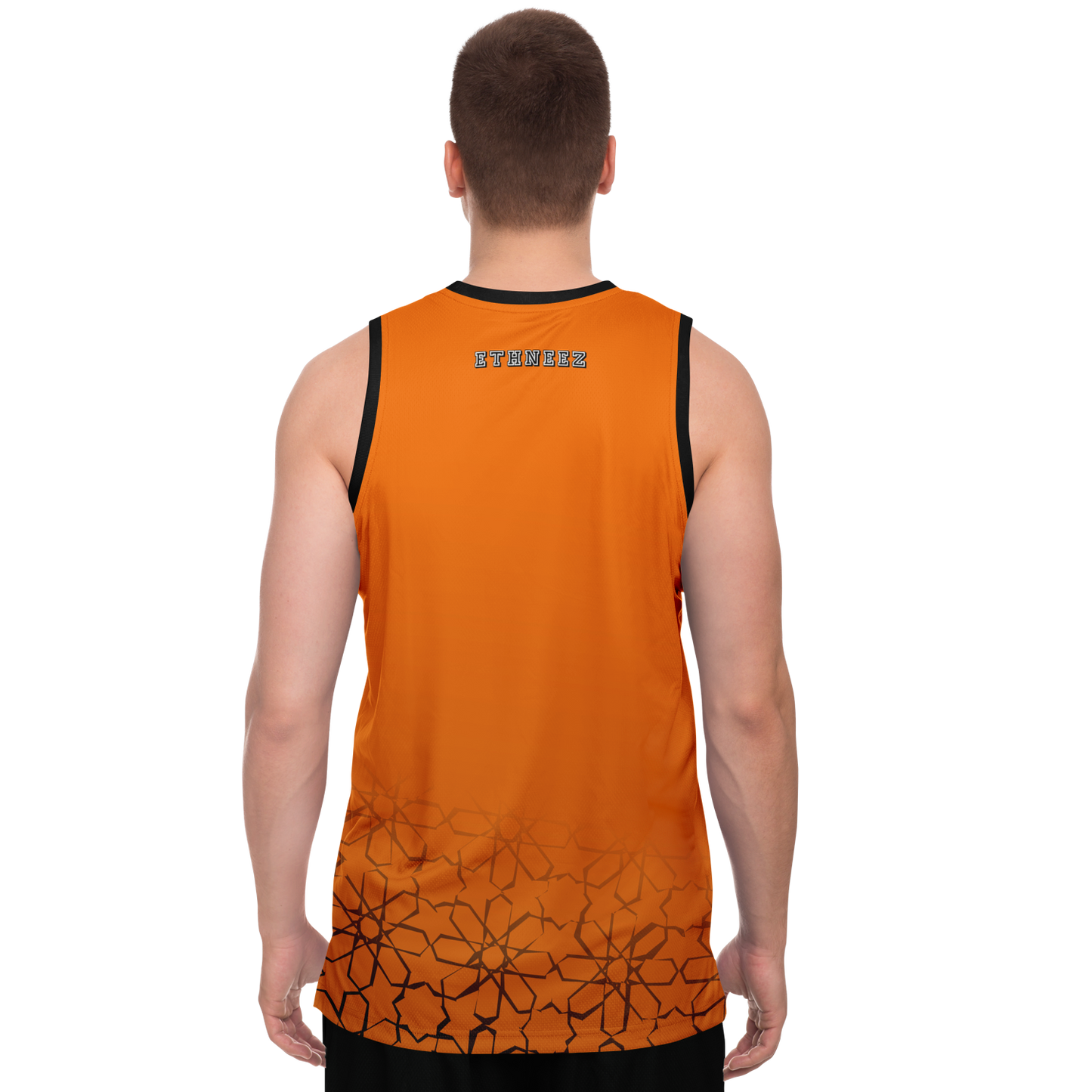 Basketball Jersey Zellij (Orange)