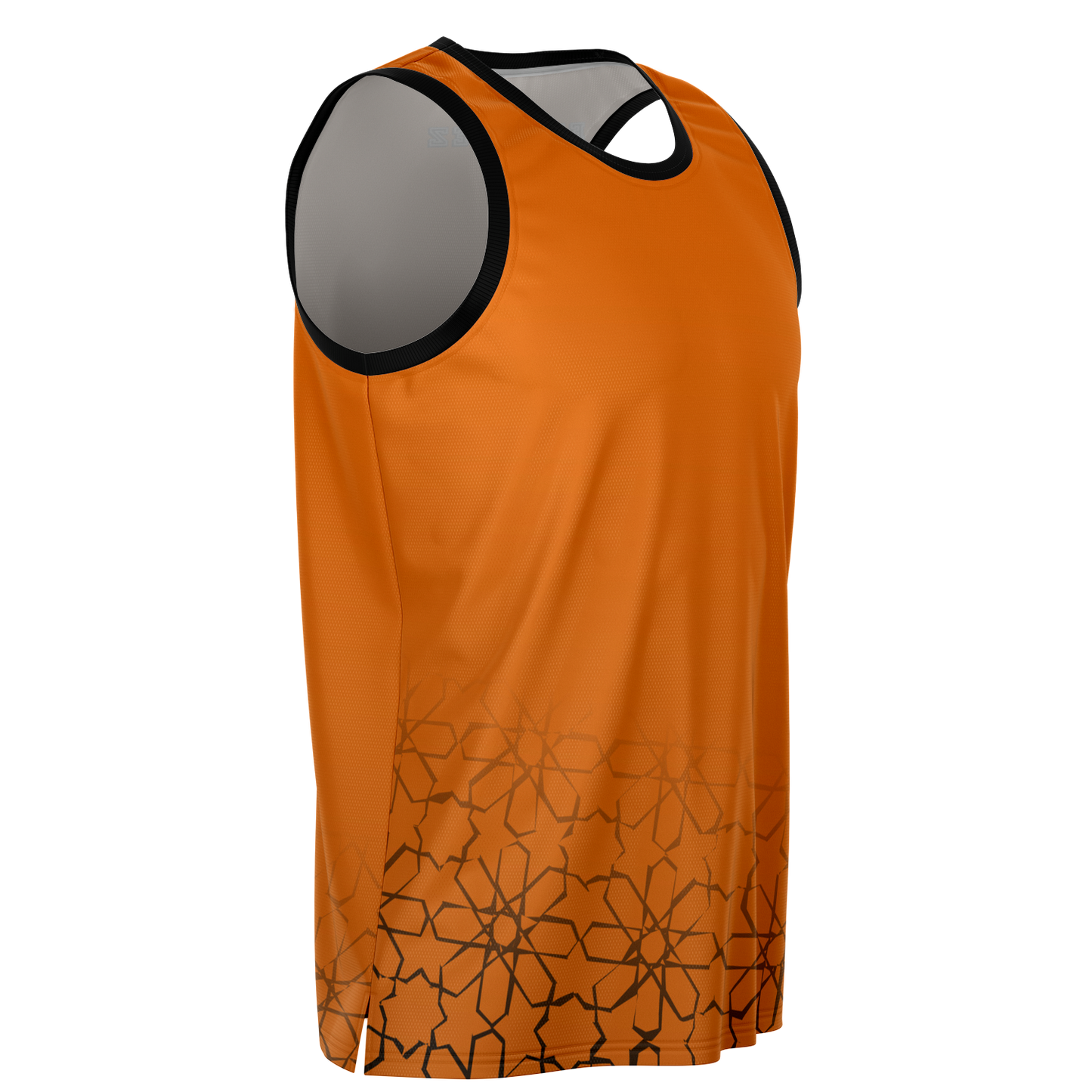 Basketball Jersey Zellij (Orange)