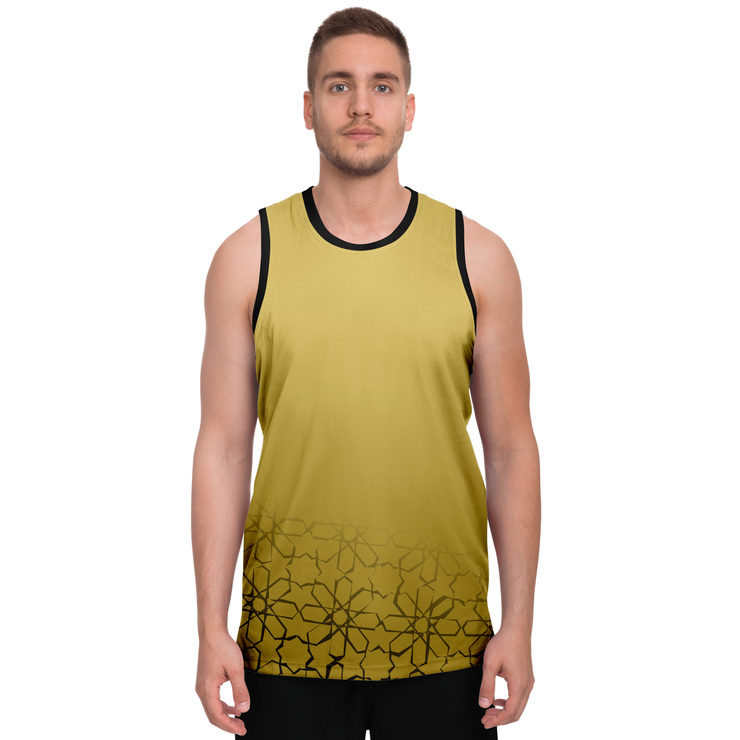 Basketball Jersey Zellij (Gold)