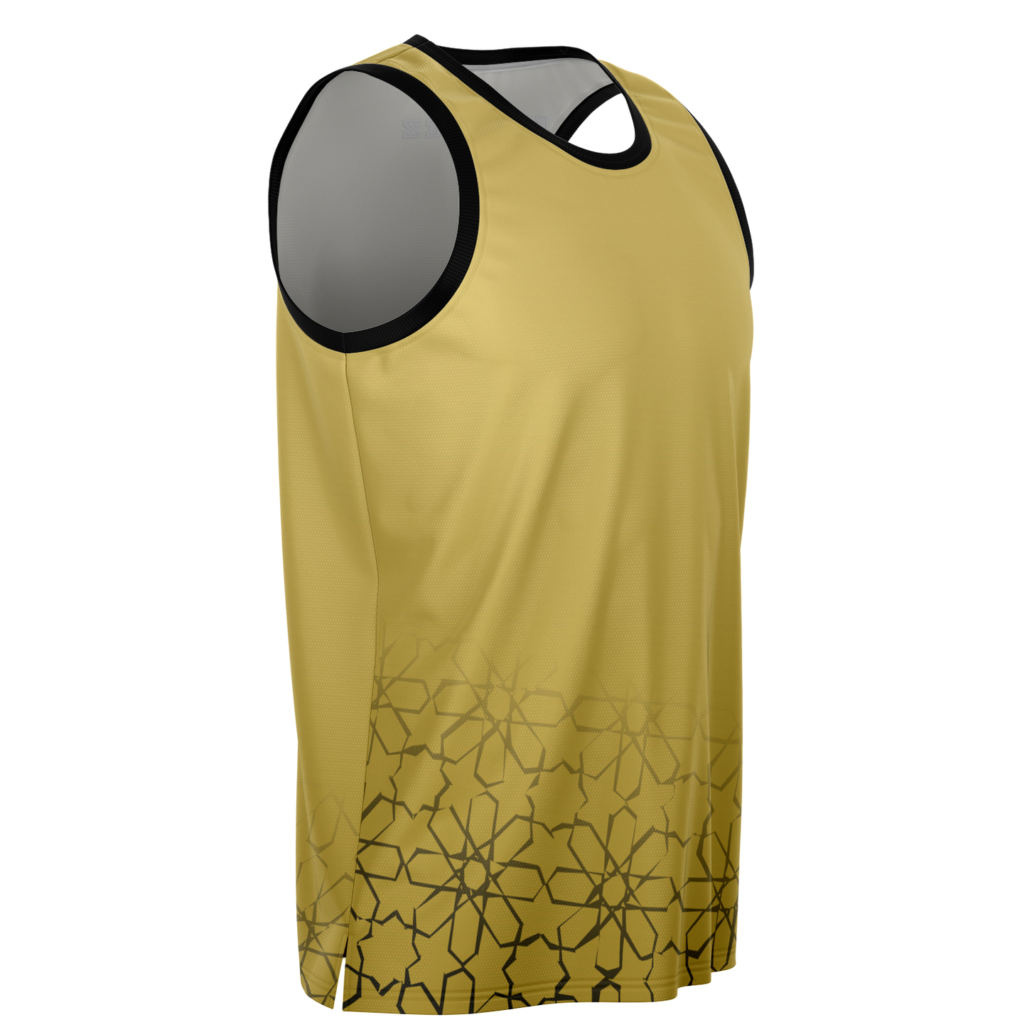 Basketball Jersey Zellij (Gold)