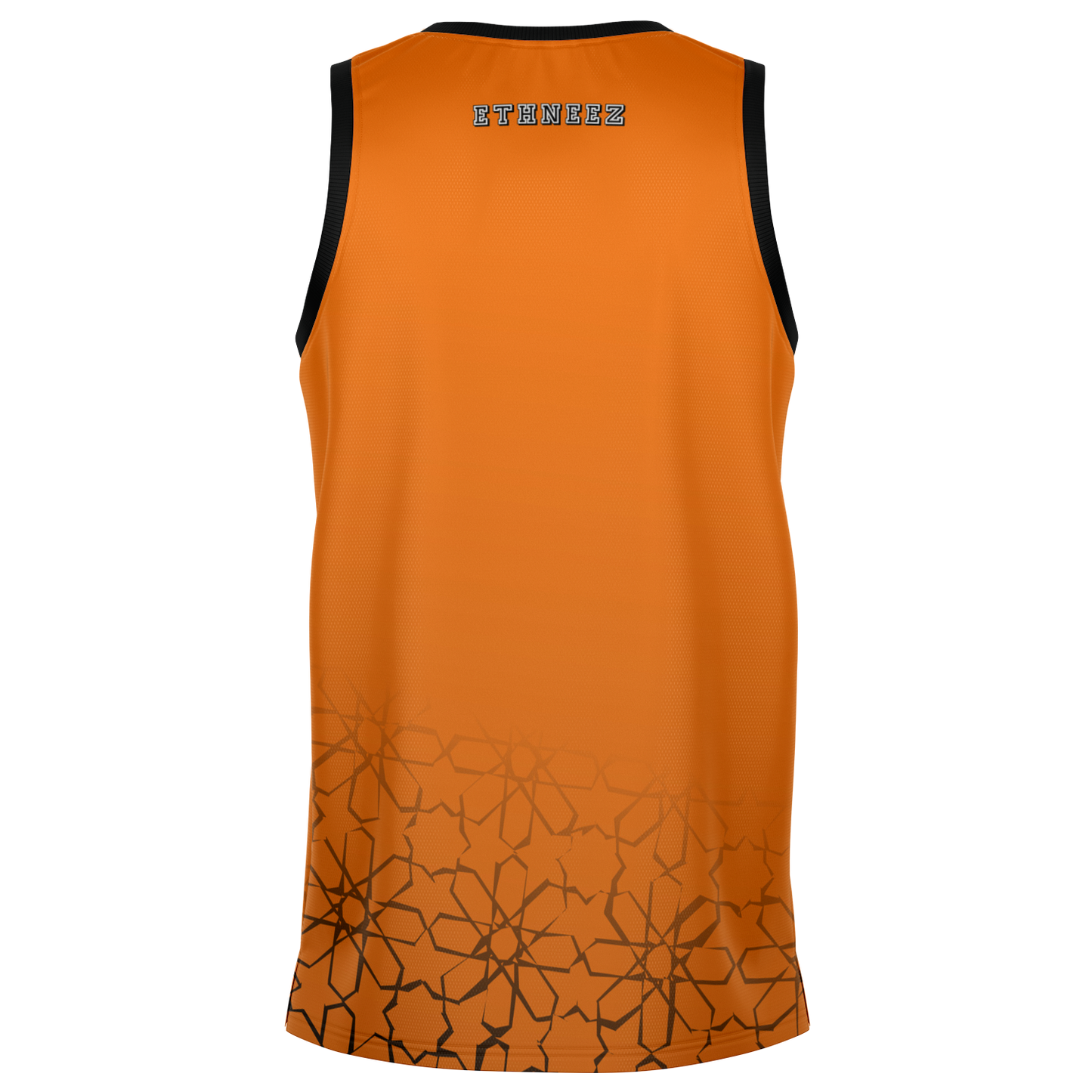 Basketball Jersey Zellij (Orange)